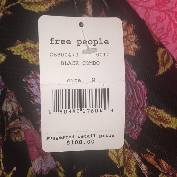 Free People Oh Baby Mini Dress Size M - Picture 7 of 9